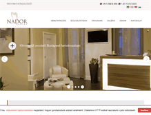 Tablet Screenshot of nadordental.hu